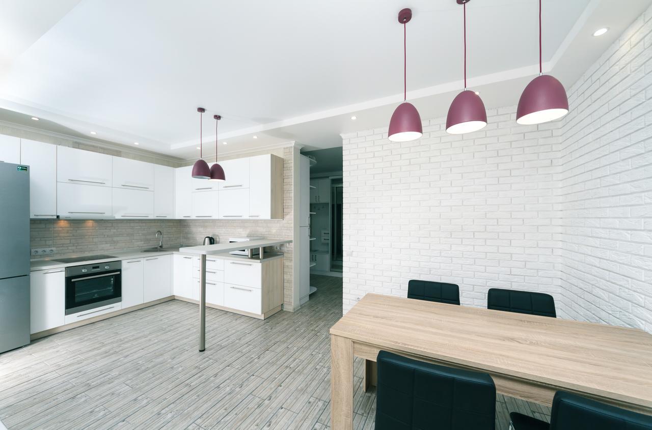 Apartamento Flatrent Drahomanova 2A Kiev Exterior foto